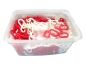 Preview: plastic-barrier-chain-6-mm-red-white-box